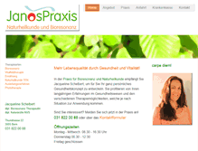 Tablet Screenshot of janospraxis.ch